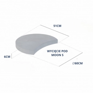 Płyta Nawierzchniowa MOON F60 6cm GRUBOŚCI Beton Architektoniczny